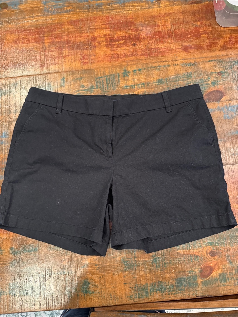 Women's Black Chino Shorts size 16